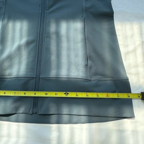 Lolë Women Blue/Grey Athletic Long Sleeves Jacket Size Small - Picture 11 of 16
